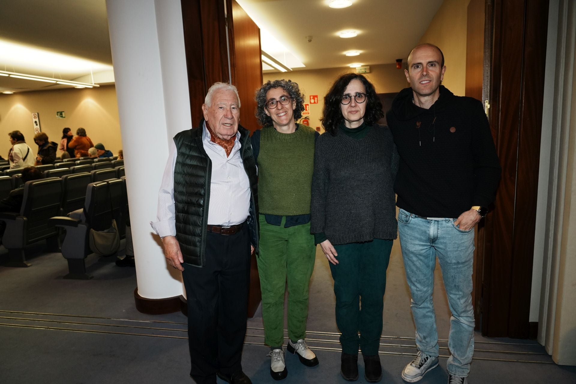 Iñaki Aguirre, Eva Gadea, Belén Chorro y Piko Zulueta.