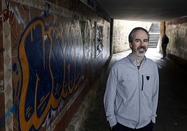 Elorriaga, fotografiado en Algorta.