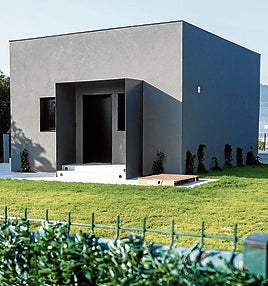 La vivienda con vistas al mar se podía alquilar.