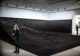 Una obra de la muestra 'Artes de la Tierra'.