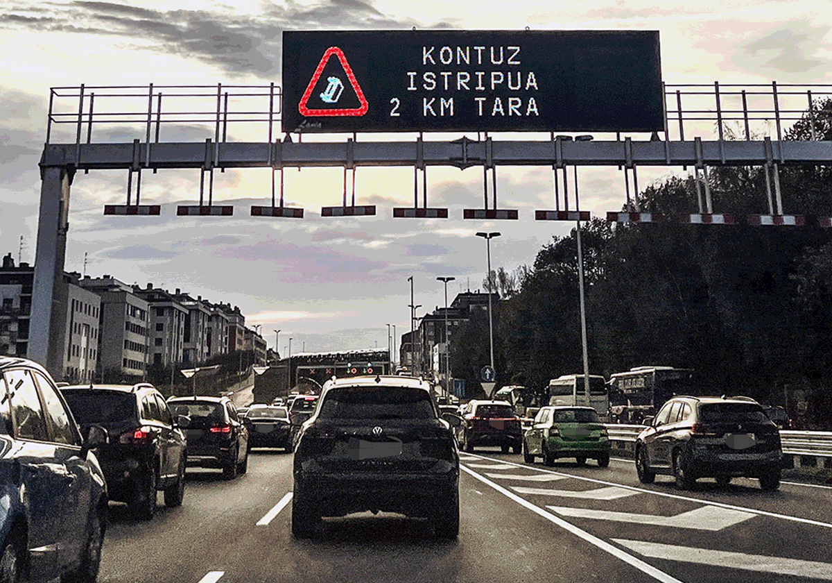 Los puntos negros de la red viaria vizcaína