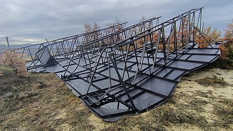 Ernai derriba el último toro de Osborne del País Vasco