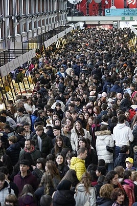 El recinto de Landako Gunea hasta la bandera.
