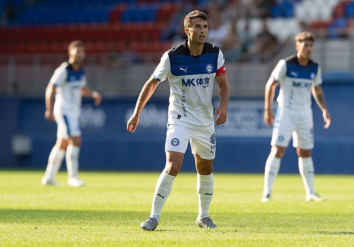 Guevara, con el Alavés.