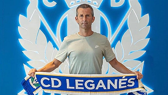 El trotamundos vizcaíno del fútbol que toma las riendas del Leganés