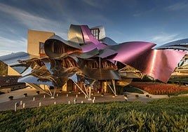 El hotel Marqués de Riscal en Elciego, inaugurado en 2006.