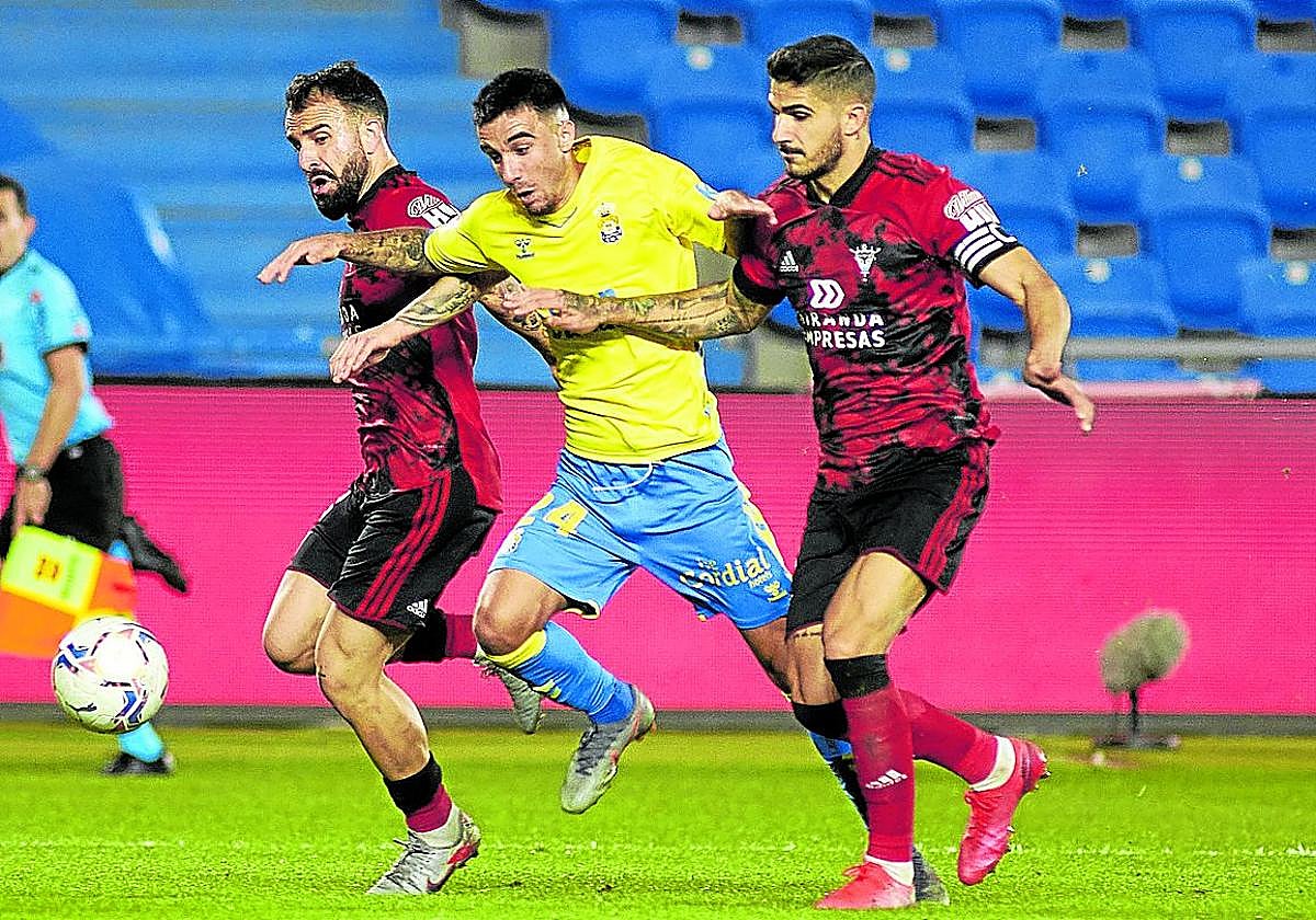 Javi Jiménez y Berrocal, en la única victoria allí (0-2, el 25-11-2020).