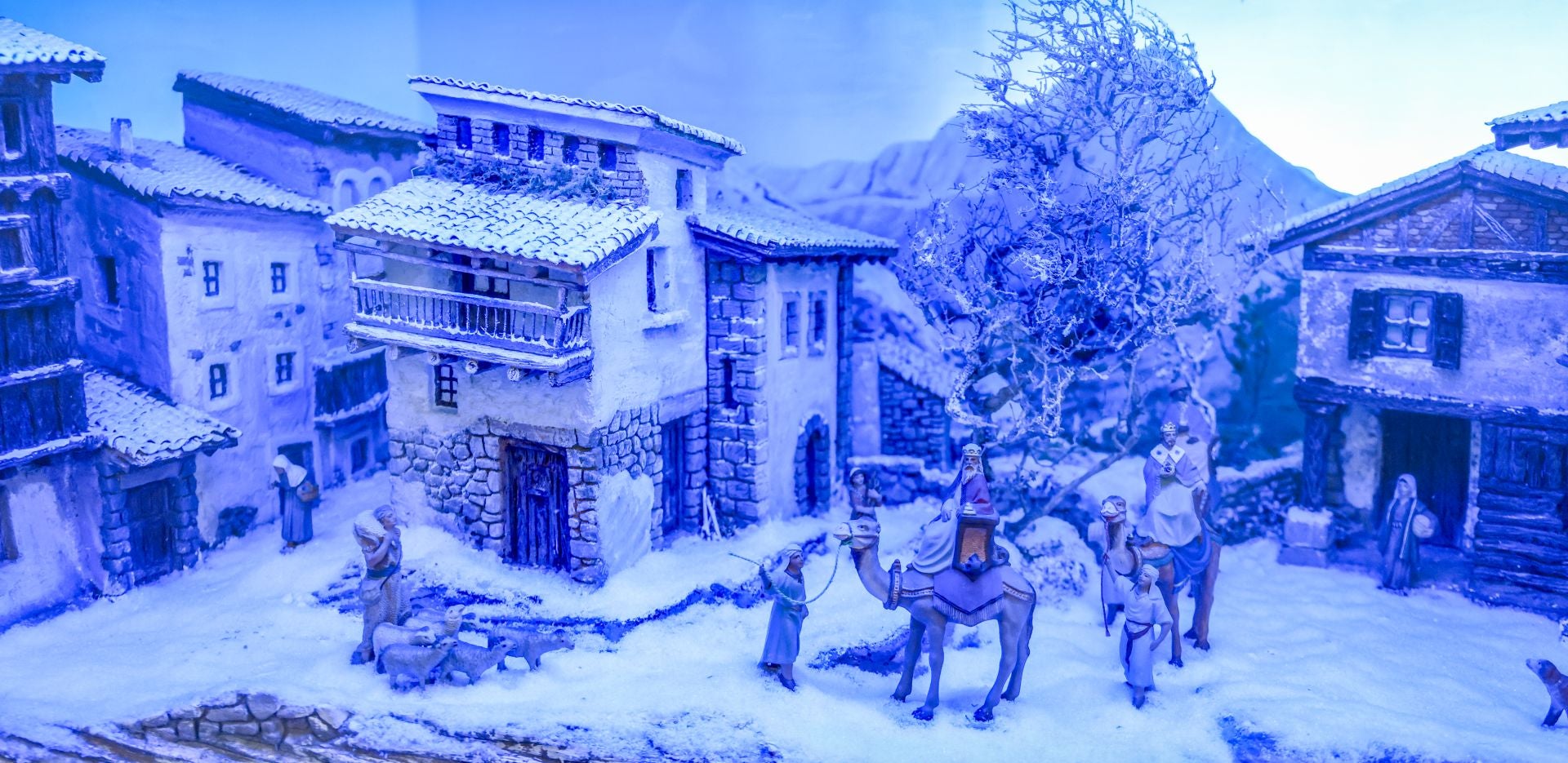 Los belenes de Vitoria, en imágenes