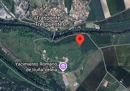 Lugar exacto del epicentro del terremoto.