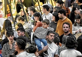 La organización ha tenido que cerrar en varias ocasiones Landako Gunea para controlar el aforo.