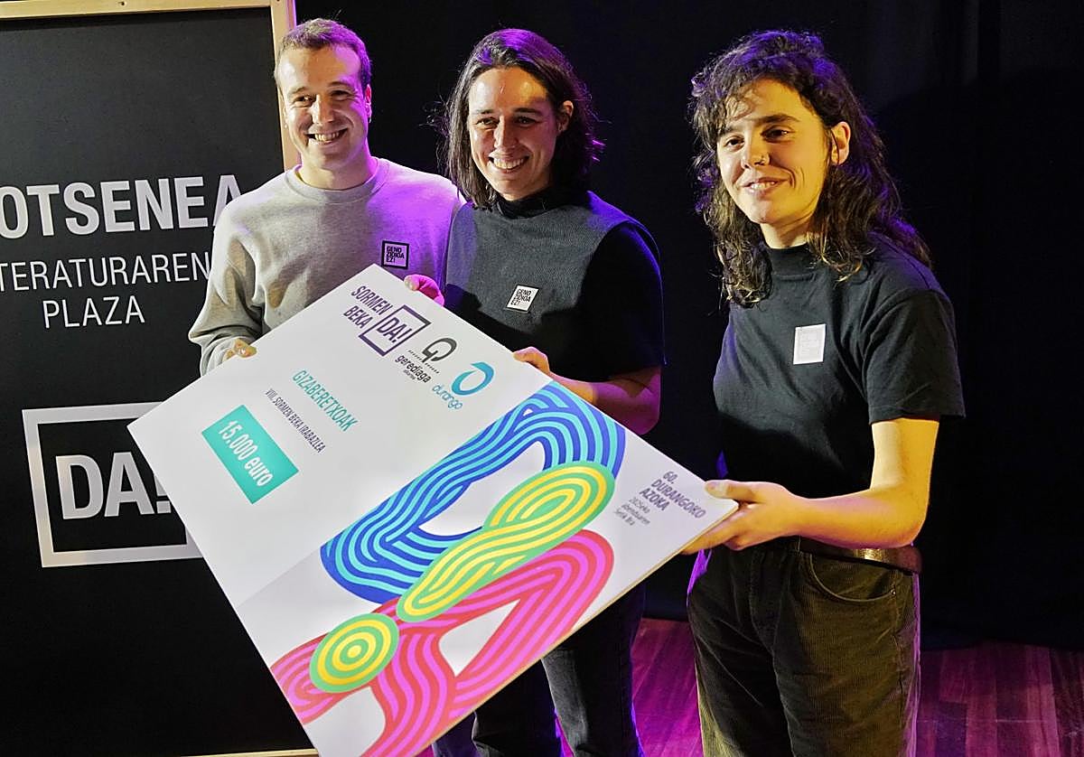 Aurtengo Sormen Bekaren irabazleak.