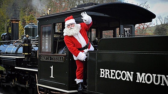 Los trenes históricos más navideños