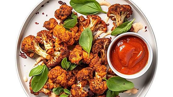 Alitas de coliflor, el 'pollo' vegano