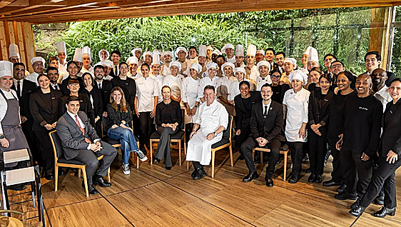 Un restaurante donde te sientes el rey del mundo