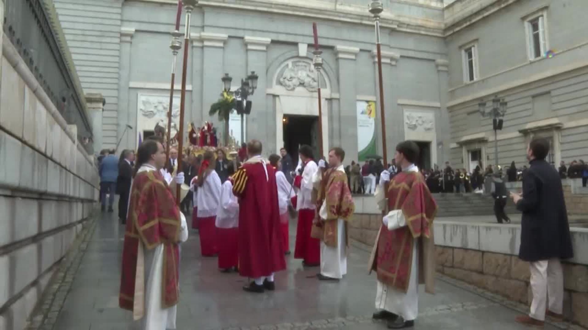 La procesión de La Borriquita recorre Madrid este Domingo de Ramos