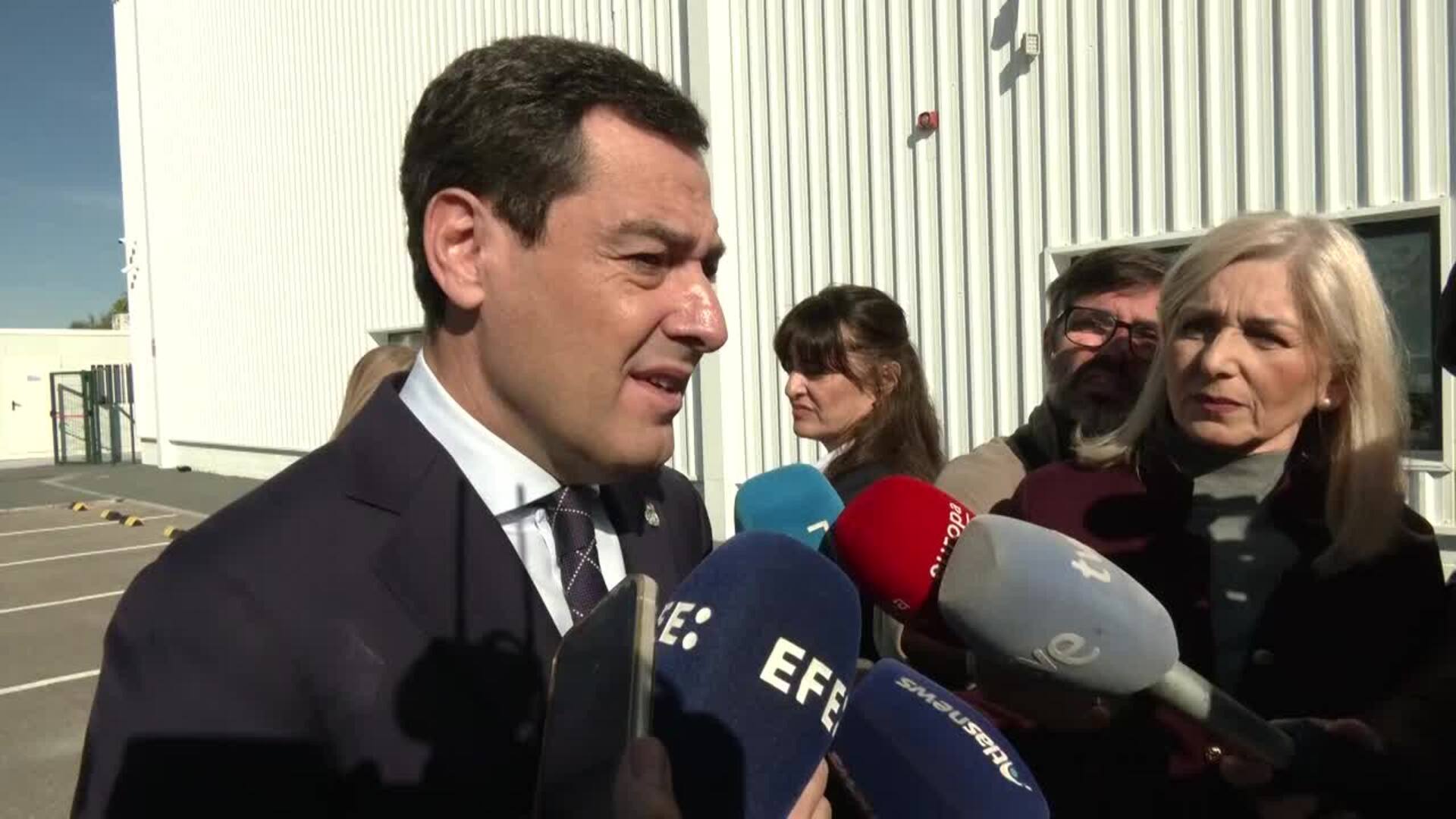 Moreno destaca el "éxito" de la manifestación del PP en insiste en la convocación de elecciones