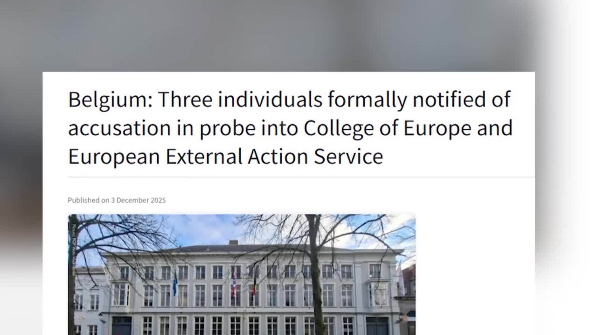 Mogherini, exjefa de la diplomacia de la UE, en libertad con cargos por fraude y corrupción