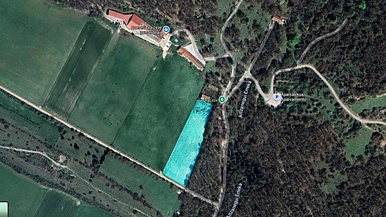 La Diputación de Álava proyecta un nuevo aparcamiento en La Leze