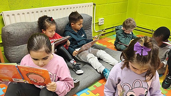 Leer para disfrutar en el colegio San Lorenzo