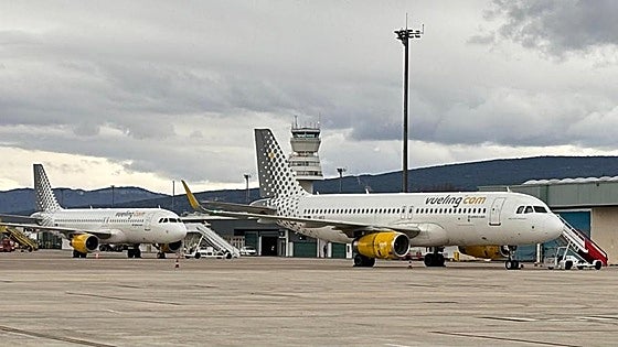 Desvían otra vez vuelos al aeropuerto de Vitoria por el temporal de viento en Loiu
