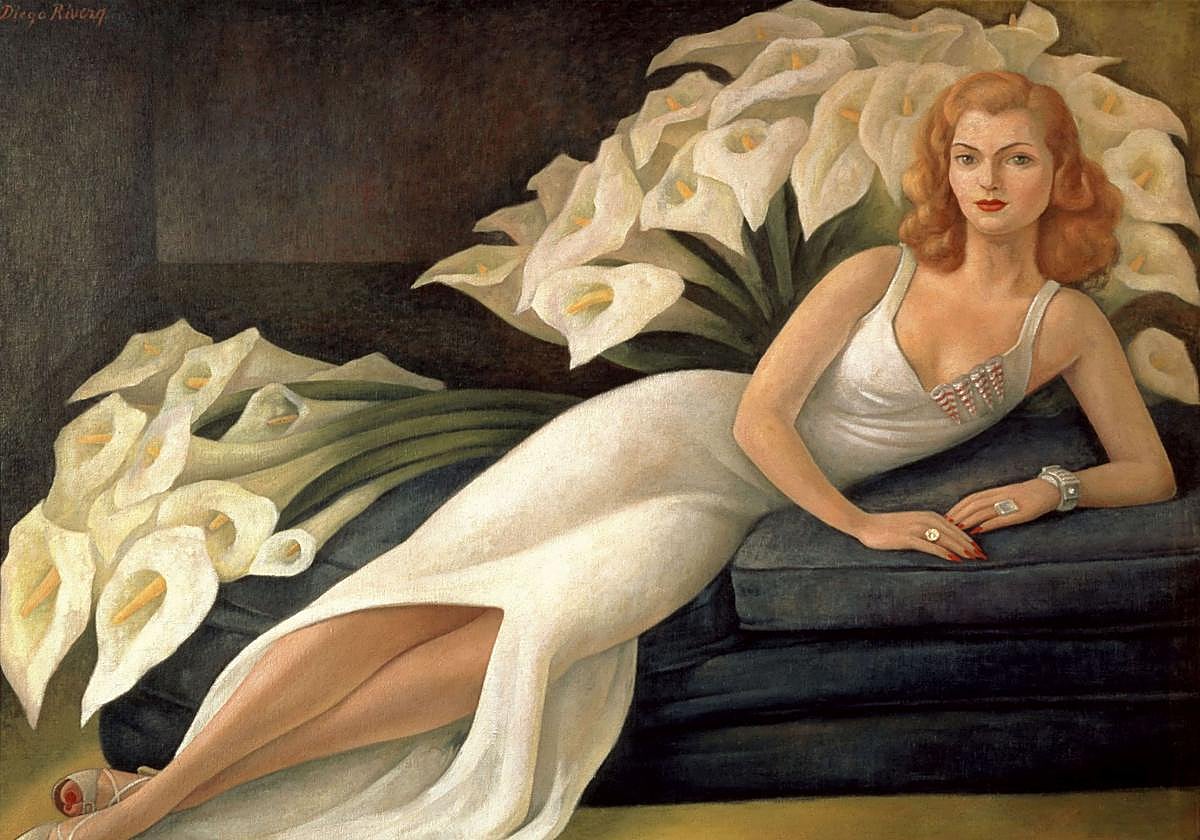 'Retrato de Natasha Gelman', de Diego Rivera.