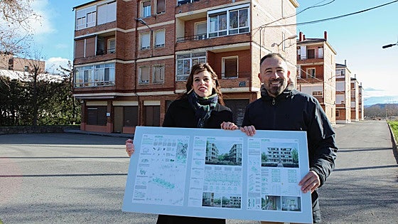 La reforma integral de los bloques de Bustaldea costará cinco millones y empezará en dos años