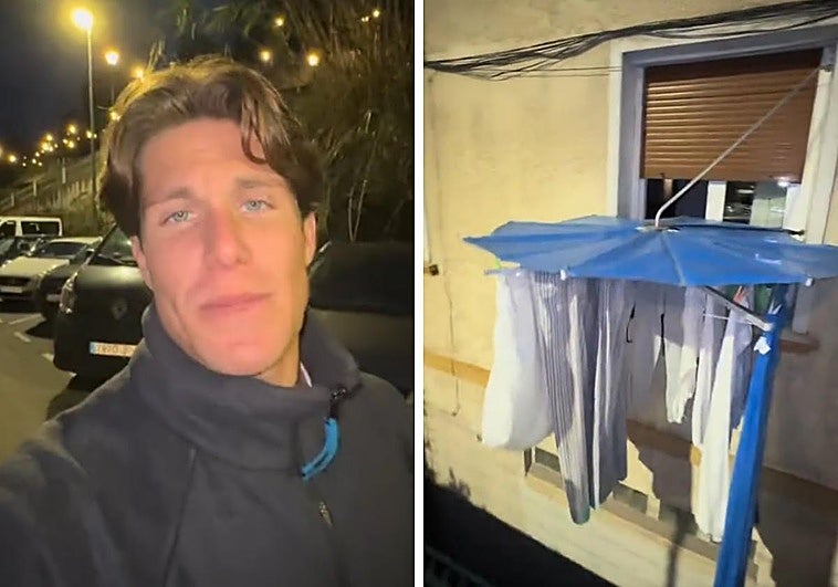 Un sevillano alucina con los colgadores de la ropa de Bilbao: «De locos»