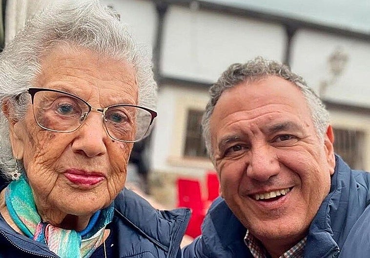 Muere la madre de Roberto Brasero a los 94 años: «Cuida de nosotros ahí arriba»