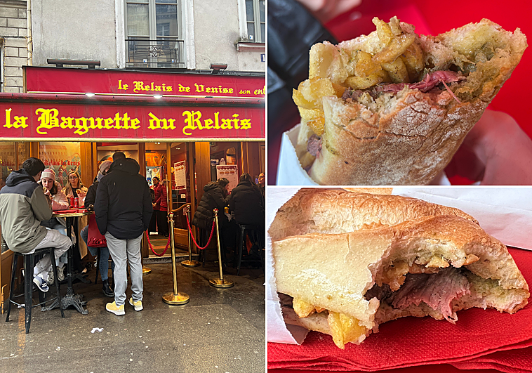 El bocadillo más deseado de París: entrecot, salsa secreta, mucha cola y… ¿un precio desorbitado?