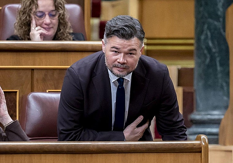 No me digan que no es enternecedora la declaración de amor de Rufián por Algeciras