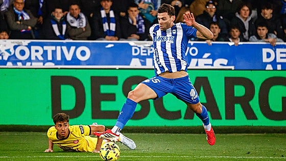 Lucas Boyé, MVP albiazul del Alavés-Girona. ¿Quién ha sido el mejor para ti? Vota aquí