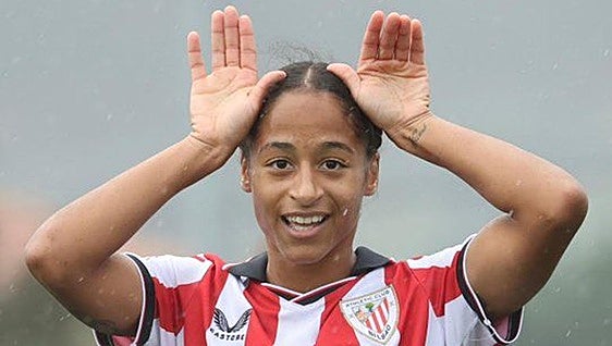 La jugadora del Athletic Thais Pargaray, convocada con Guinea Ecuatorial