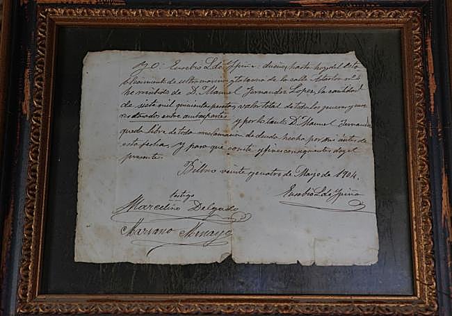 Contrato de compraventa del «ultramarinos y taberna.