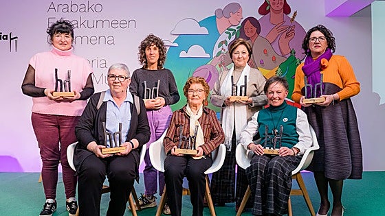 Siete mujeres que abrieron camino en Álava