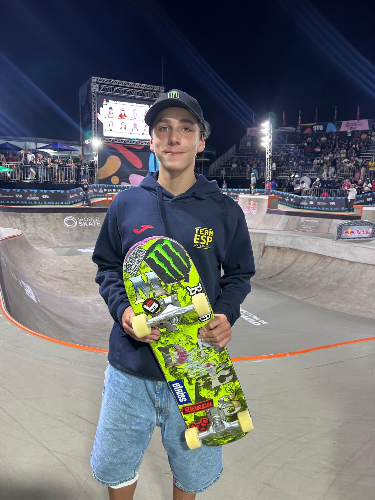 Egoitz Bijueska: World Skateboarding Champion at 15 | Bilbao Skater Wins Gold in São Paulo
