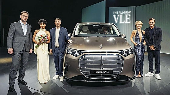 Vitoria se prepara para la revolución eléctrica con la nueva furgoneta de Mercedes