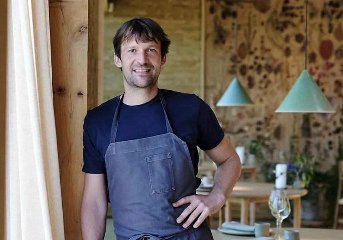 René Redzepi posa en Noma.