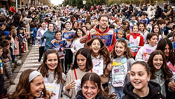 Korrika Txikia toma Vitoria con 40 colegios y una gran fiesta infantil
