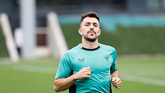 Paredes acelera con cautela y ya se prueba en Lezama con la vista puesta en Getafe