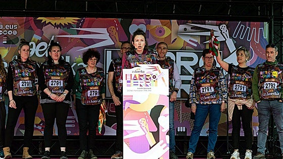 La Korrika se despide este domingo en Bilbao con nueve espacios festivos