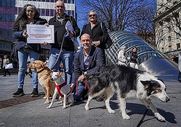 «Un tercio de las familias tiene perro y Metro Bilbao tiene que adaptarse a la sociedad a la que sirve»