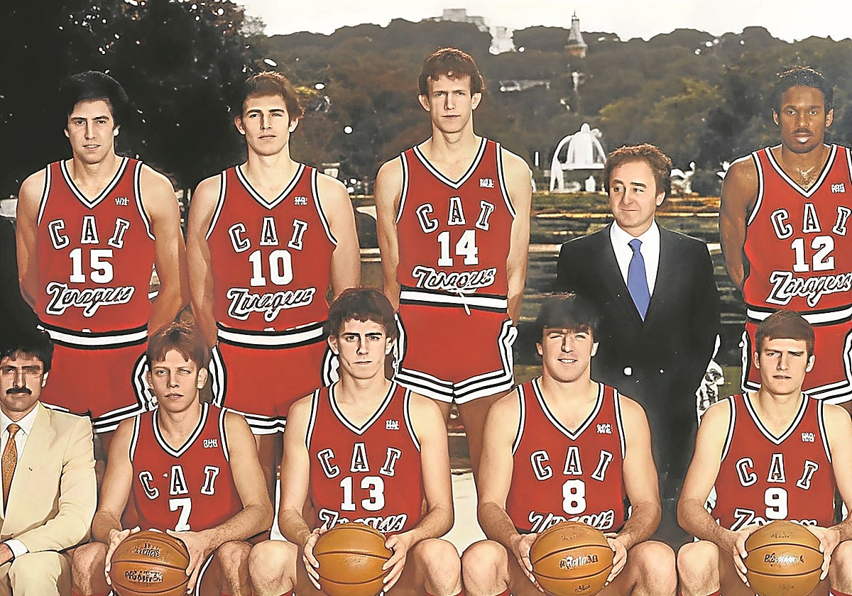 Escudo del Baskonia y Zaragoza