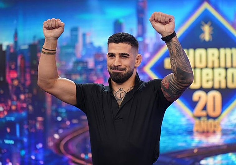 Topuria anuncia en 'El Hormiguero' que «algo haré en el Despacho Oval. Espero no salir esposado»