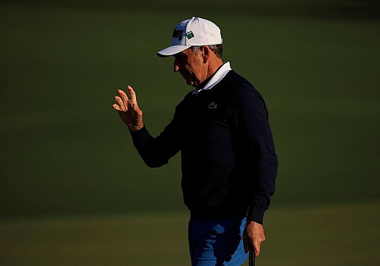 José María Olazabal se regala una vuelta digna y Sergio García se sitúa arriba