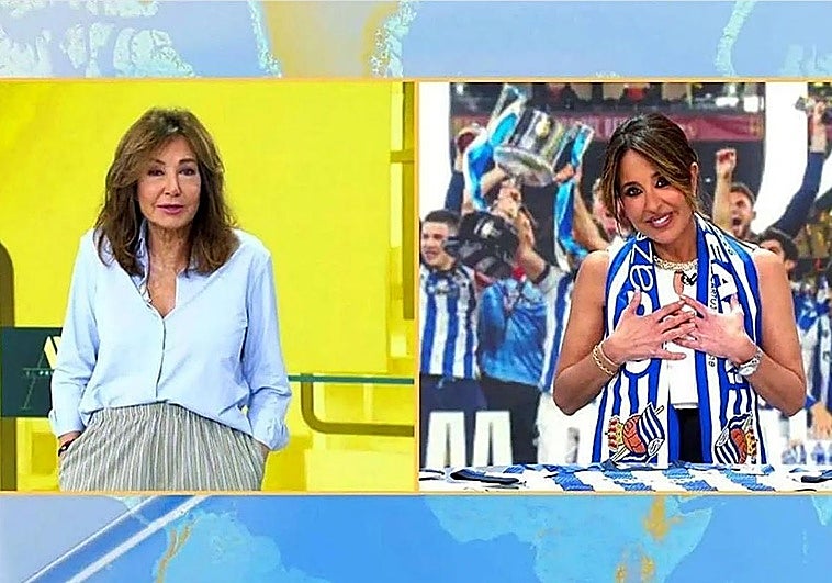 Ana Rosa rebaja la victoria de la Real en Copa: «Ganar en penaltis es como echar la Primitiva»