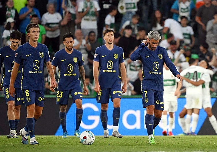 El Atlético, con la cabeza en otra parte