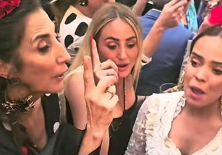 Rocío Flores y Gloria Camila: de vender su enfado en televisión a estar de fiesta juntas en la Feria de Abril