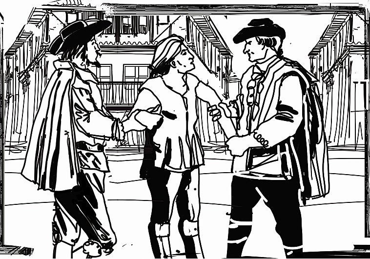 Reclutado a la fuerza por «vago y ocioso»