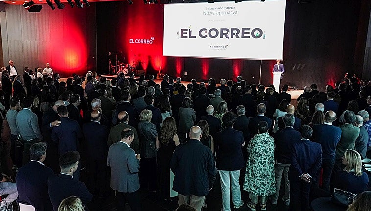 Noche de gala para el nuevo EL CORREO