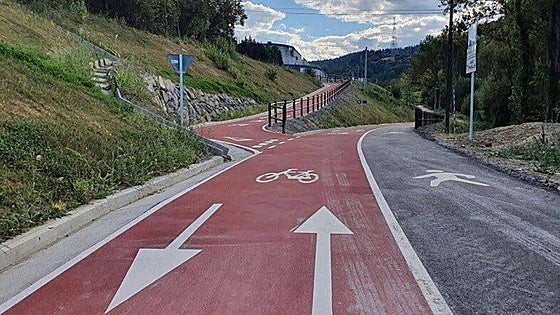 El proyecto de la vía ciclista entre Arrigorriaga y Ugao pasa a información pública